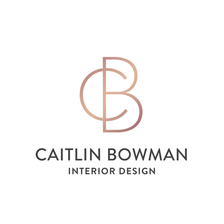 Caitlin Bowman Interior Design Logo Design Priscilla Creative Branding