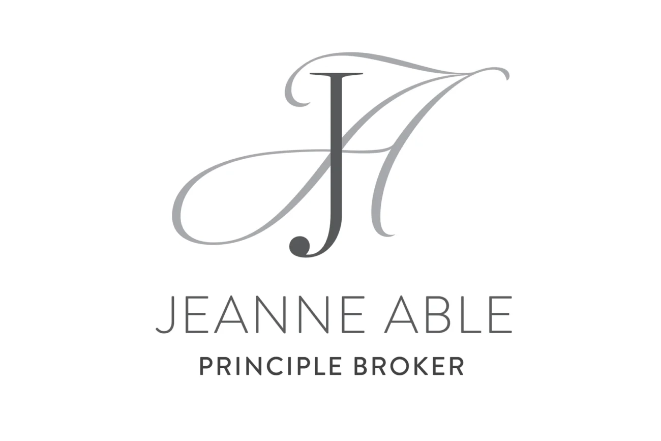 Jeanne Able Principle Broker Logo Design Priscilla Creative Branding