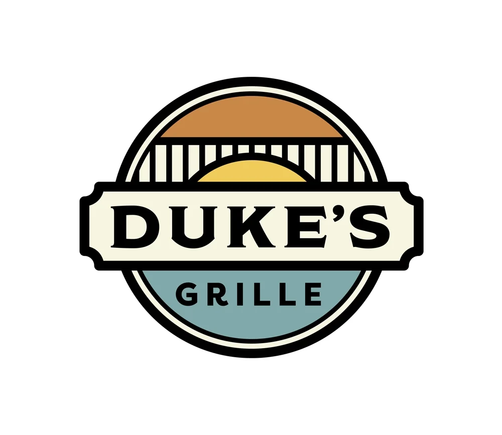 Priscilla Creative Logo Design Dukes Grille Restaurant Twin Falls Idaho Holiday Inn