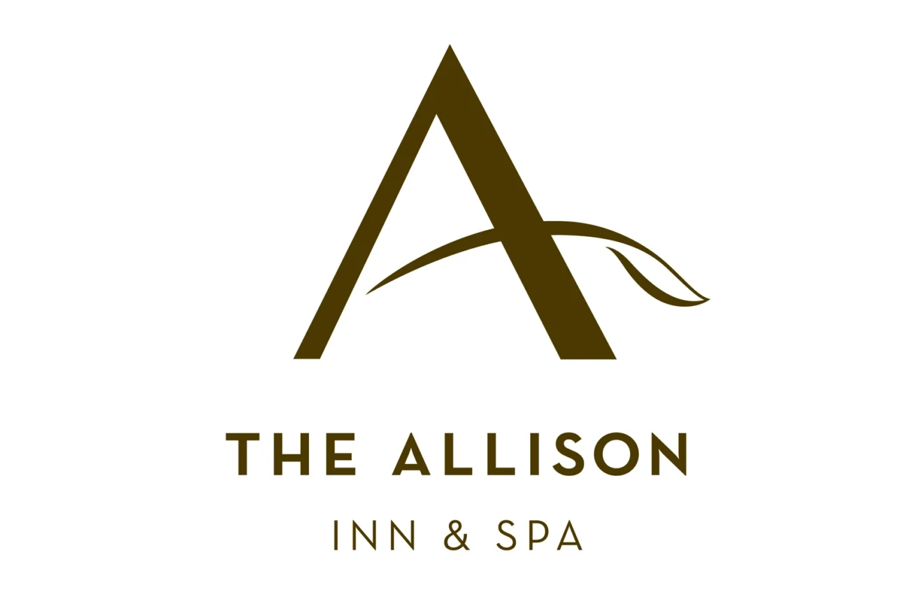 The Allison Inn And Spa Logo Design Priscilla Creative Branding Wine Country Oregon Advertising Print Design