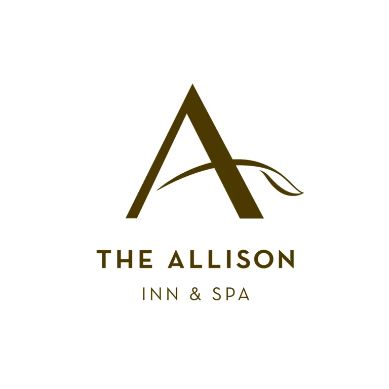 The Allison Inn And Spa Logo Design Priscilla Creative Branding Wine Country Oregon Advertising Print Design